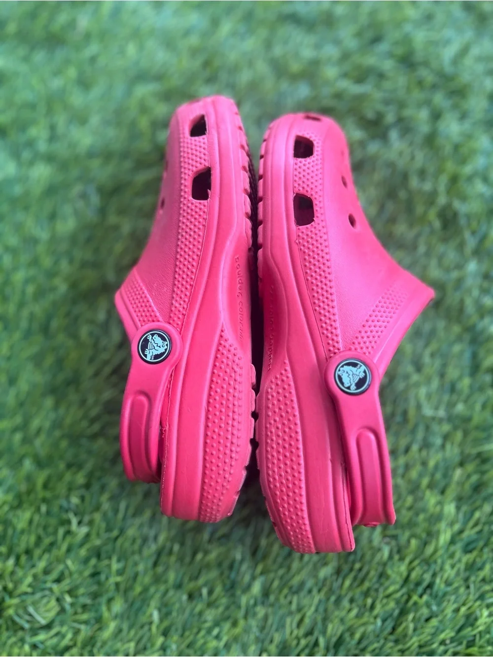 CROCS Kids Classic Clog in Red